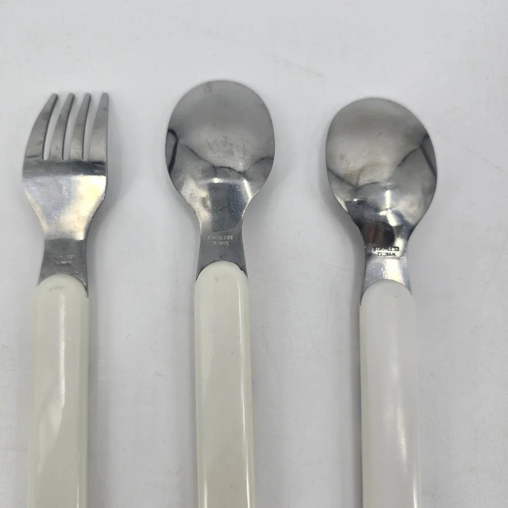 Vintage McDonald's Kids Flatware Lot Ronald Grimace McNugget Buddies 1990s